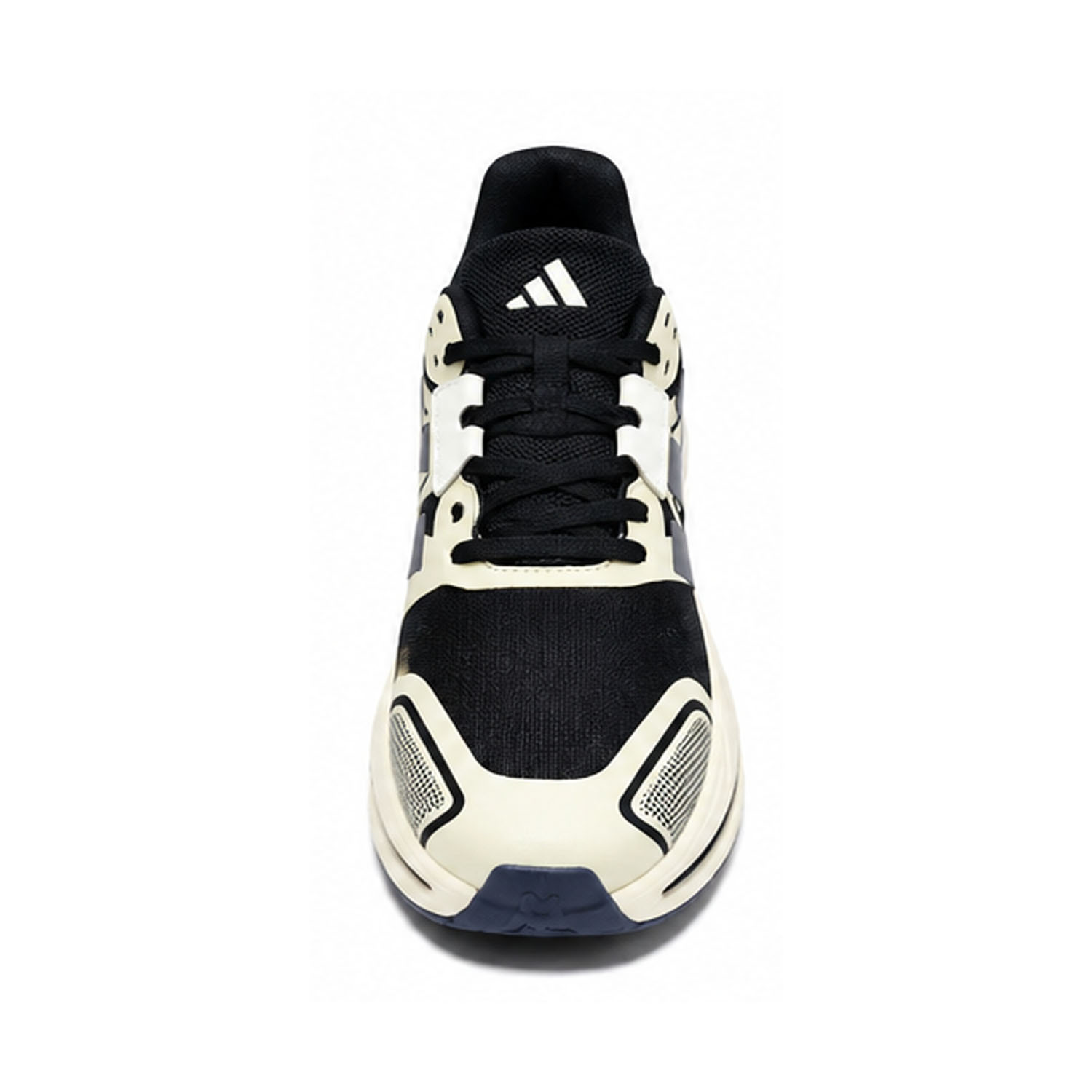 AQUA STRIDE CHUNKY SPORTS SNEAKERS-BLACK & CREAM